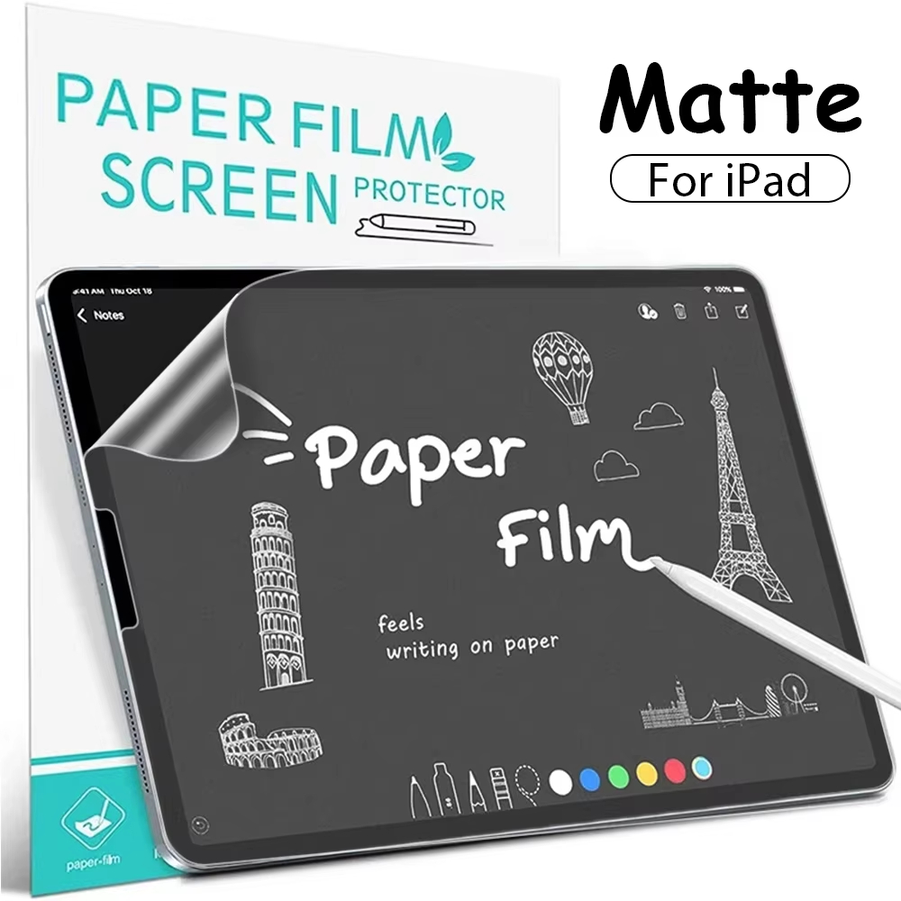 Paper Feel Screen Film - 1 Stück papierähnlicher Displayschutz für iPad