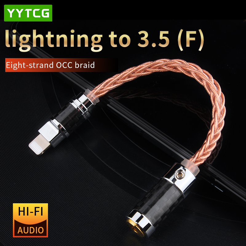 Wired Earphone Lightning - Yytcg Typ-C bis 2.5/3.5/4,4mm Klinken adapter