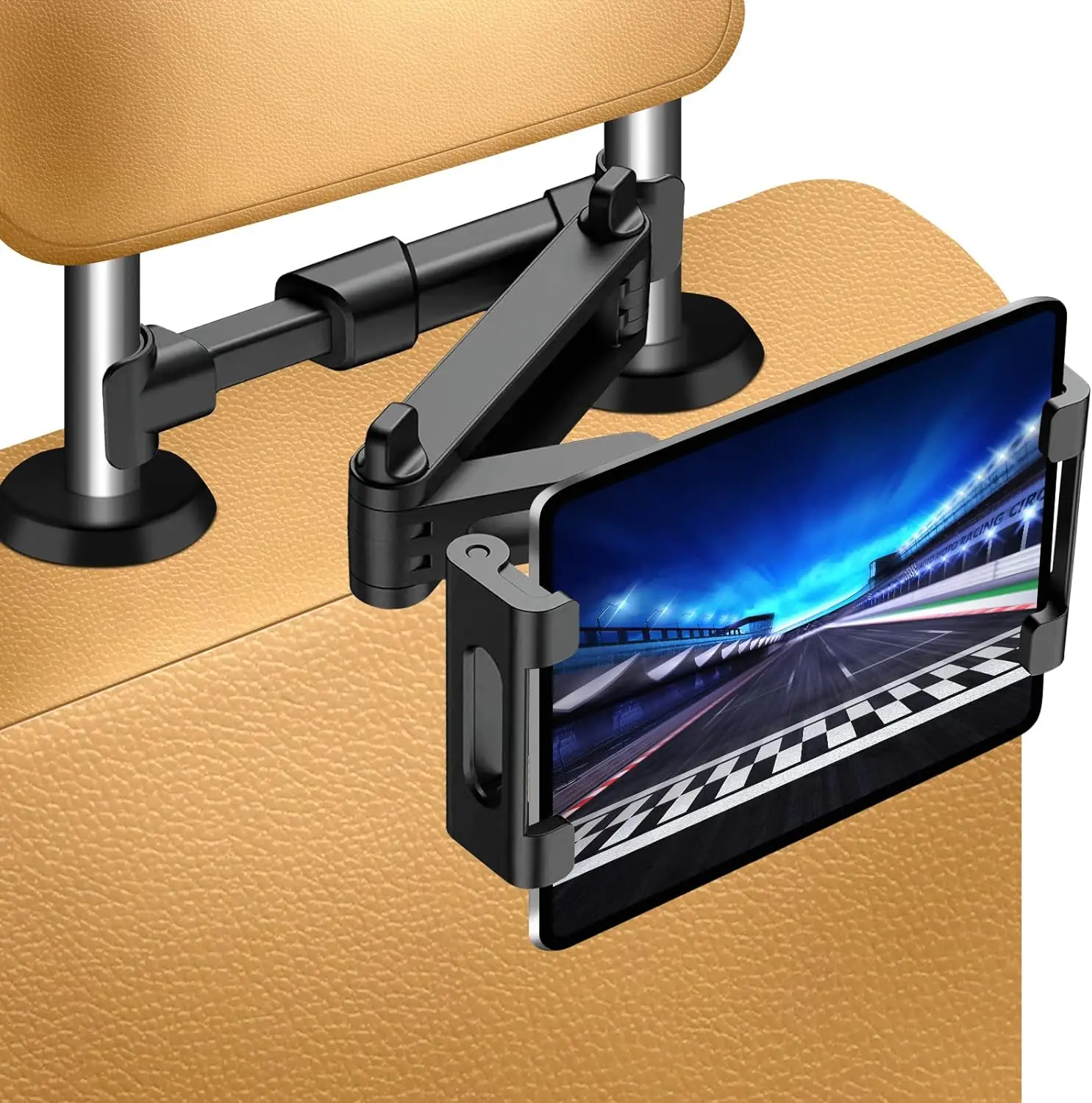 Tablet Accessories Must Have - Tablet-Halterung für Auto, iPad-Kopfstützenhalterung für Tablet/iPad/Telefone,