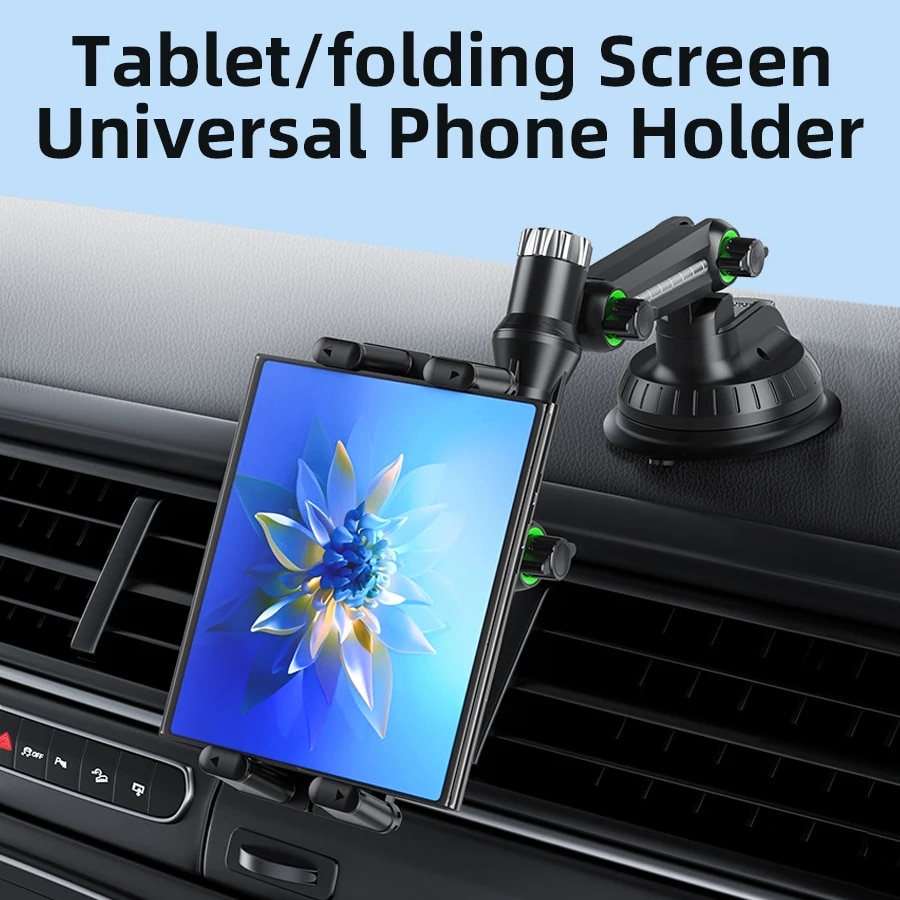 Tablet Accessories Must Have - Armaturenbrett-Tablet-Halterung für Auto-Saugnapf-Autohalterung mit für alle