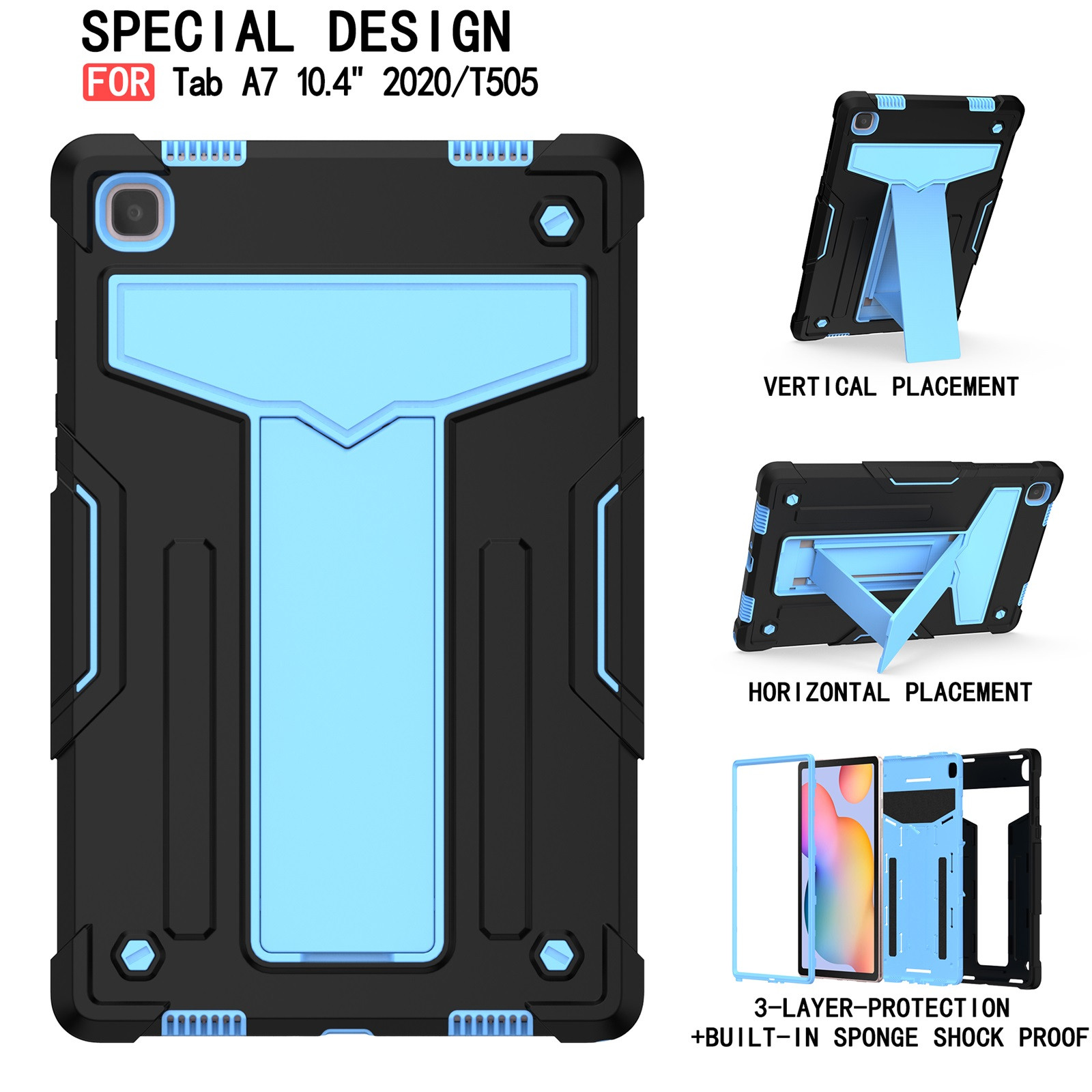 Tablet Cover Accessories - Tablet-PC-Schutzhülle Stoßfeste Tablet-Hülle Aktuell im Trend