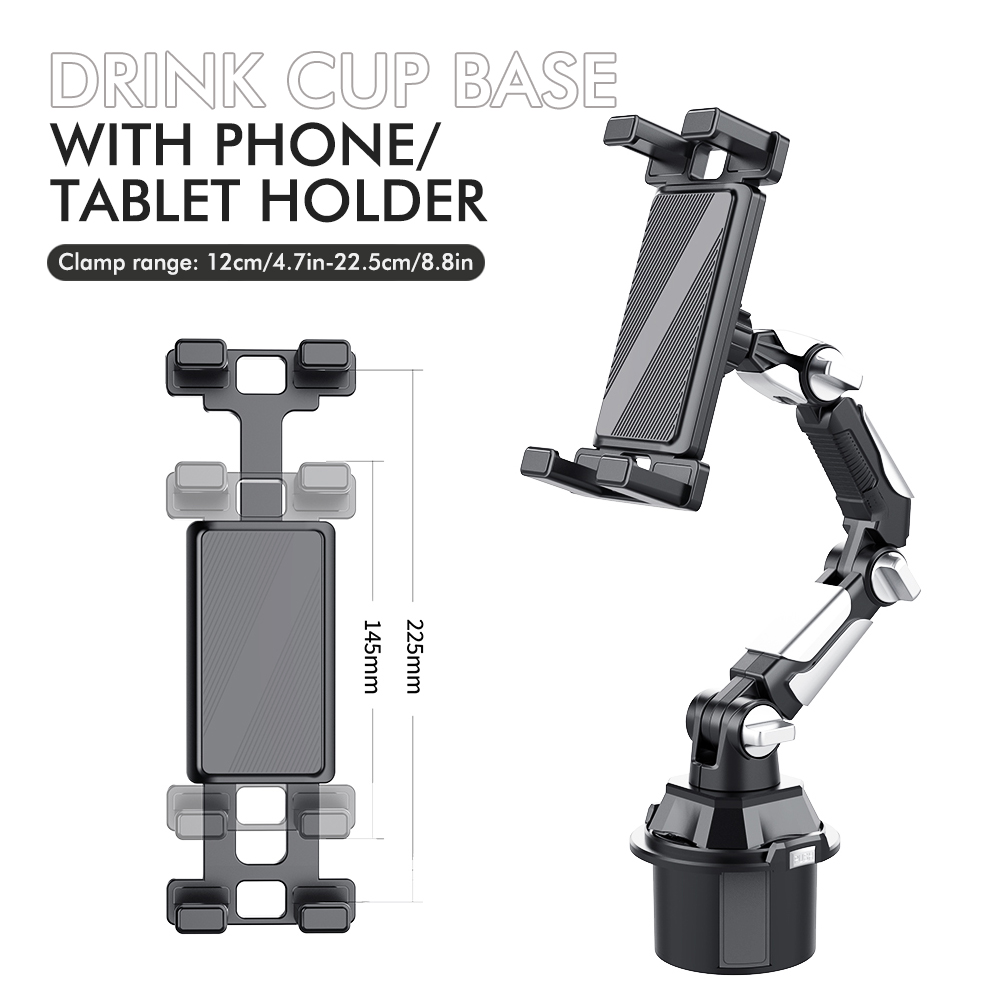 Tablet Accessories Must Have - Auto-Getränkehalter, Auto im Auto, Wasserbecherhalter, lange