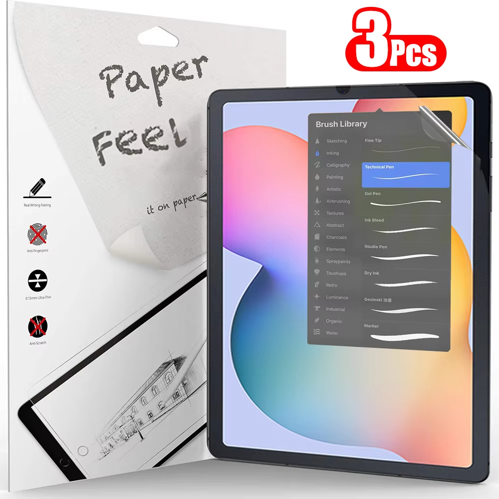 Paper Feel Screen Film - 3 Stück Papiergefühl wie Displayschutzfolie für