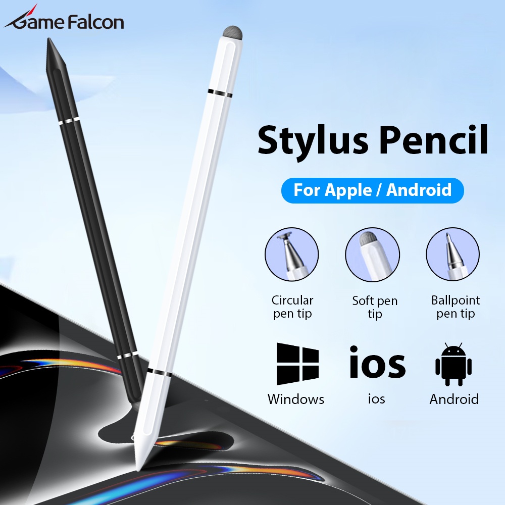 Tablet Pencil Accessories - 3-in-1 Magnetischer Kapazitiver Stylus-Stift für Android-