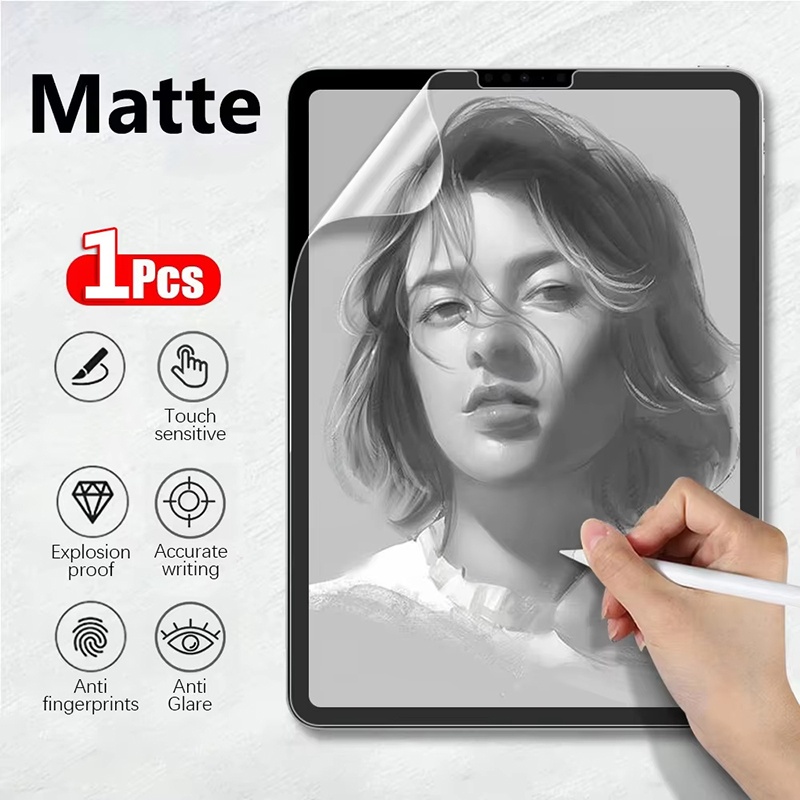 Paper Feel Screen Film - Papierähnliche Displayschutzfolie Matt Schreibfeste Schutzfolie für