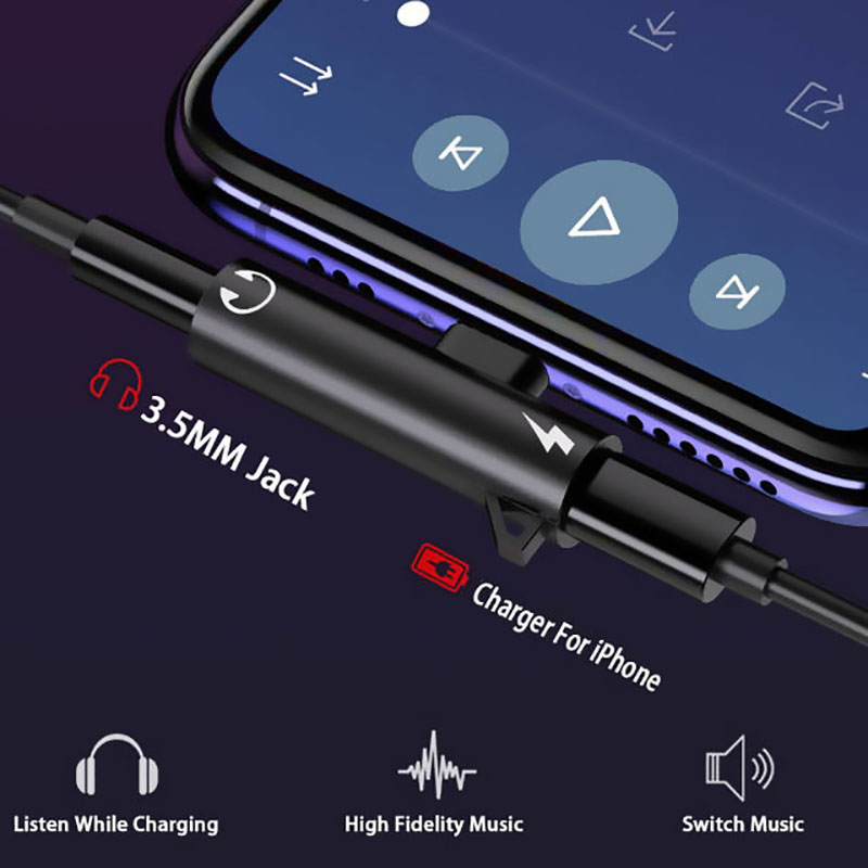 2-in-1 Audio-Lade-Kopfhörer-Du – Wired Earphone Lightning Bewertung und Preis
