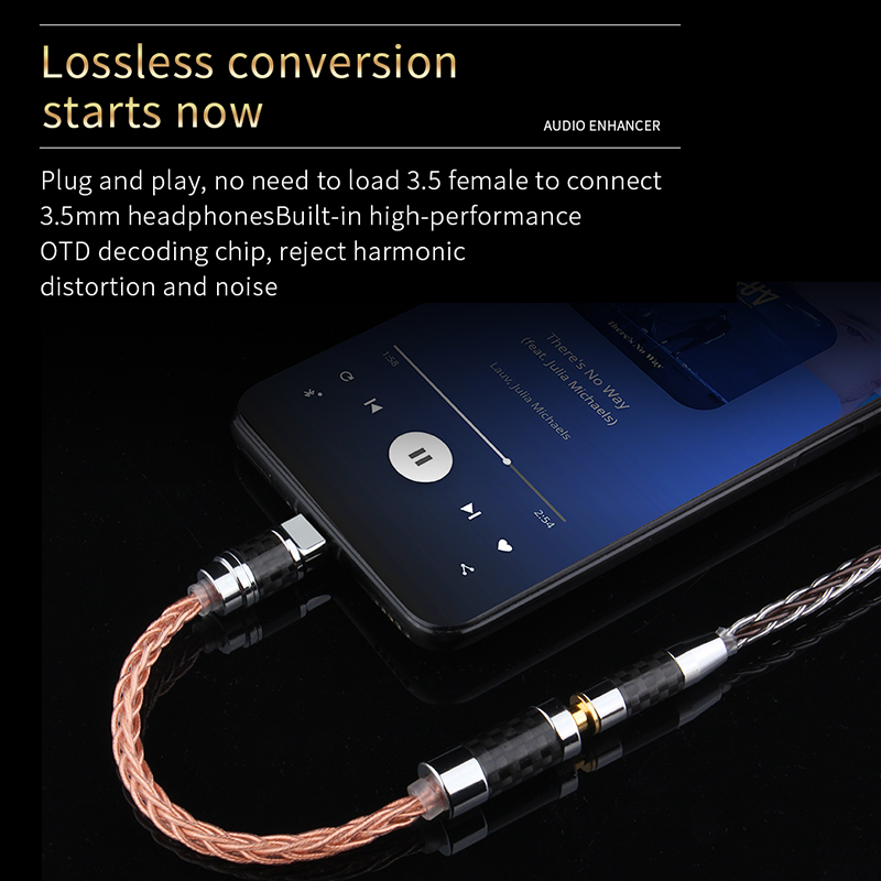 Yytcg Typ-C bis 2.5/3.5/4,4mm  – Wired Earphone Lightning Bewertung und Preis