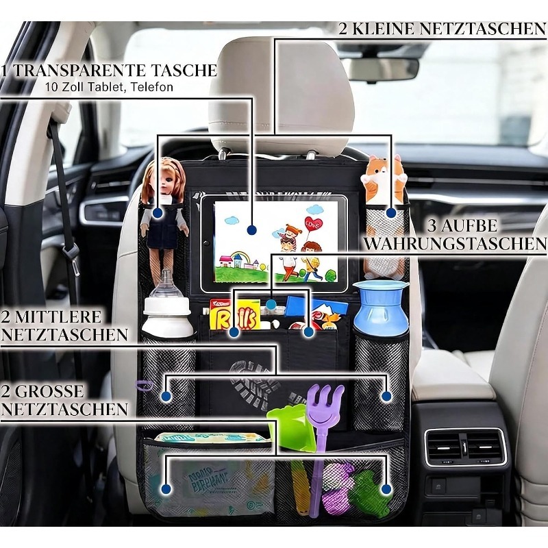 Auto-Rücksitz-Organizer mit To – Tablet Cover Accessories Bewertung und Preis