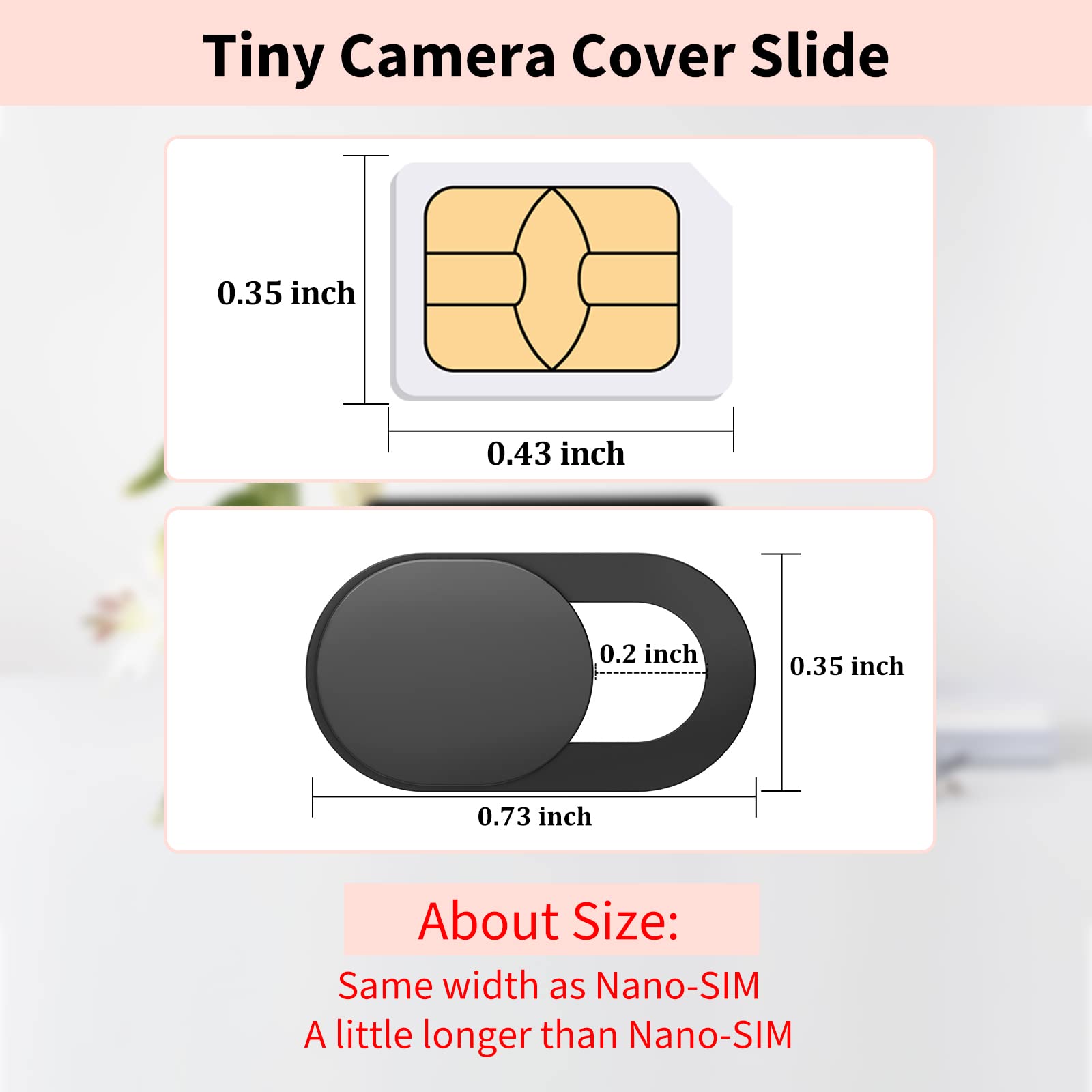 Ultradünne Webcam-Abdeckung fü – Tablet Cover Accessories Bewertung und Preis