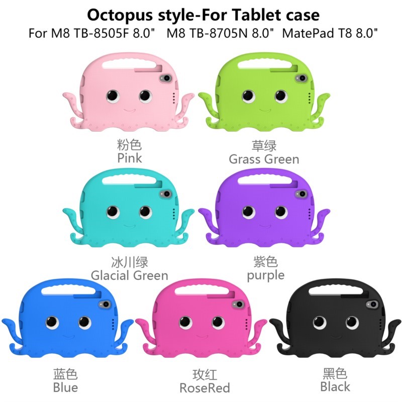 Octopuses EVA-Kinderhülle für  – Lenovo Tablet M10 Accessories Bewertung und Preis