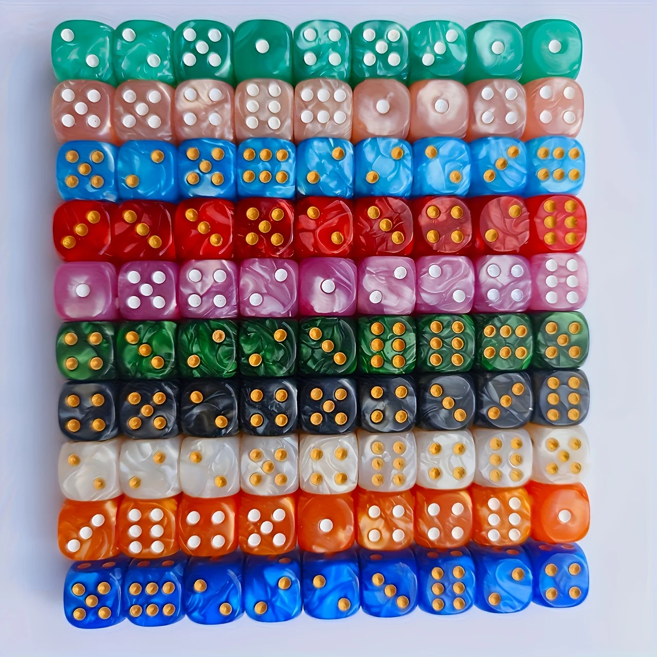 10 Stück 12mm Perlen-Swirl D6  – Tablet Accessories For Gaming Bewertung und Preis