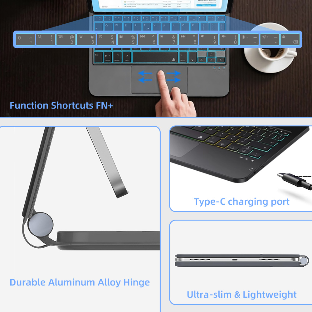 Kabellose Tastaturhülle mit Hi – Ipad Cover Folio Bewertung und Preis