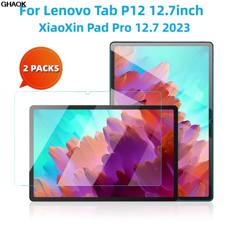 2Pcs Gehärtetem HD Screen Prot – Lenovo Tablet P12 Accessories Bewertung und Preis