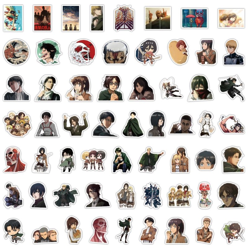 60 Stück Attack on Titan Anime – Tablet Accessories Aesthetic Bewertung und Preis