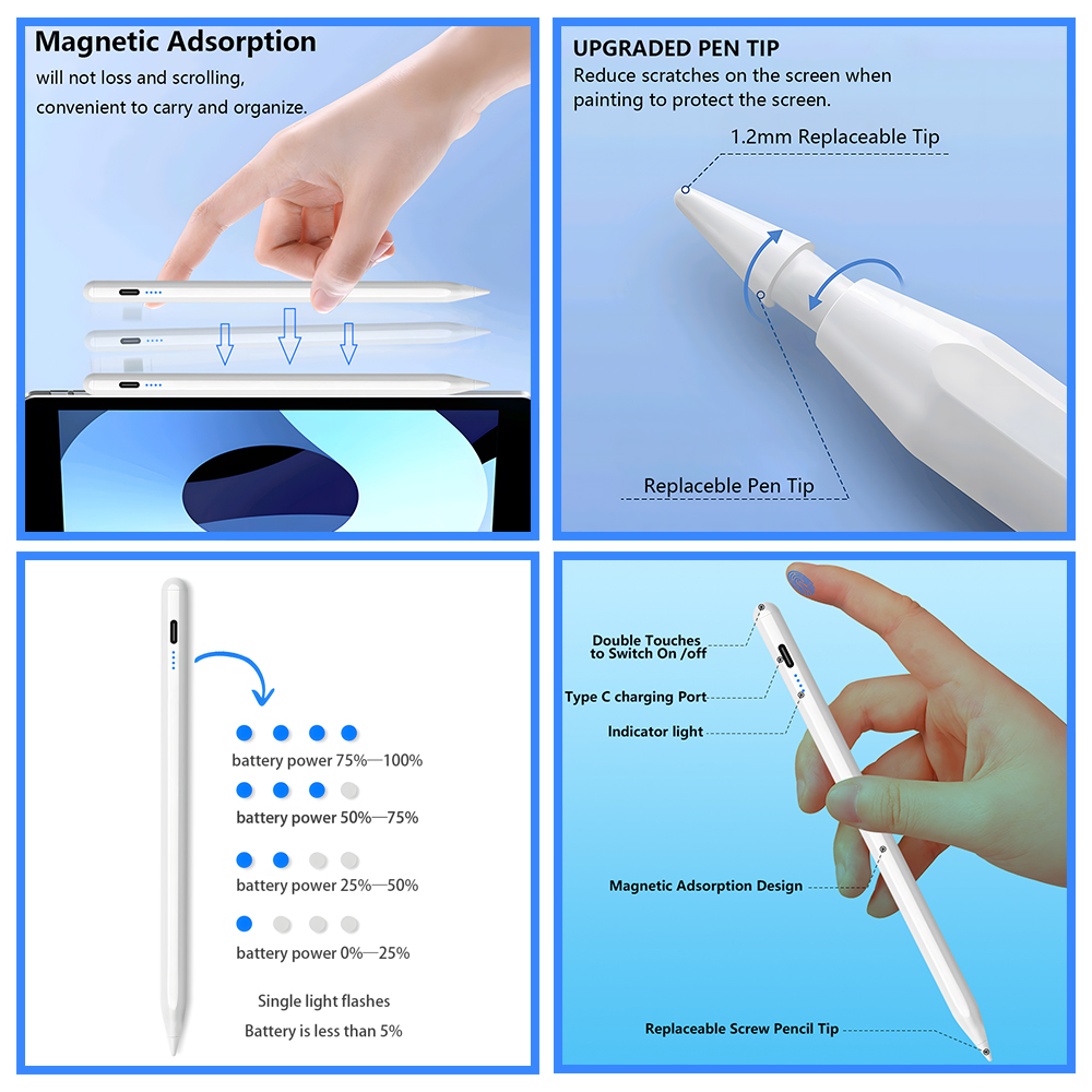 Stylus-Stift für 2025 iPad App – Tablet Accessories Kids Bewertung und Preis