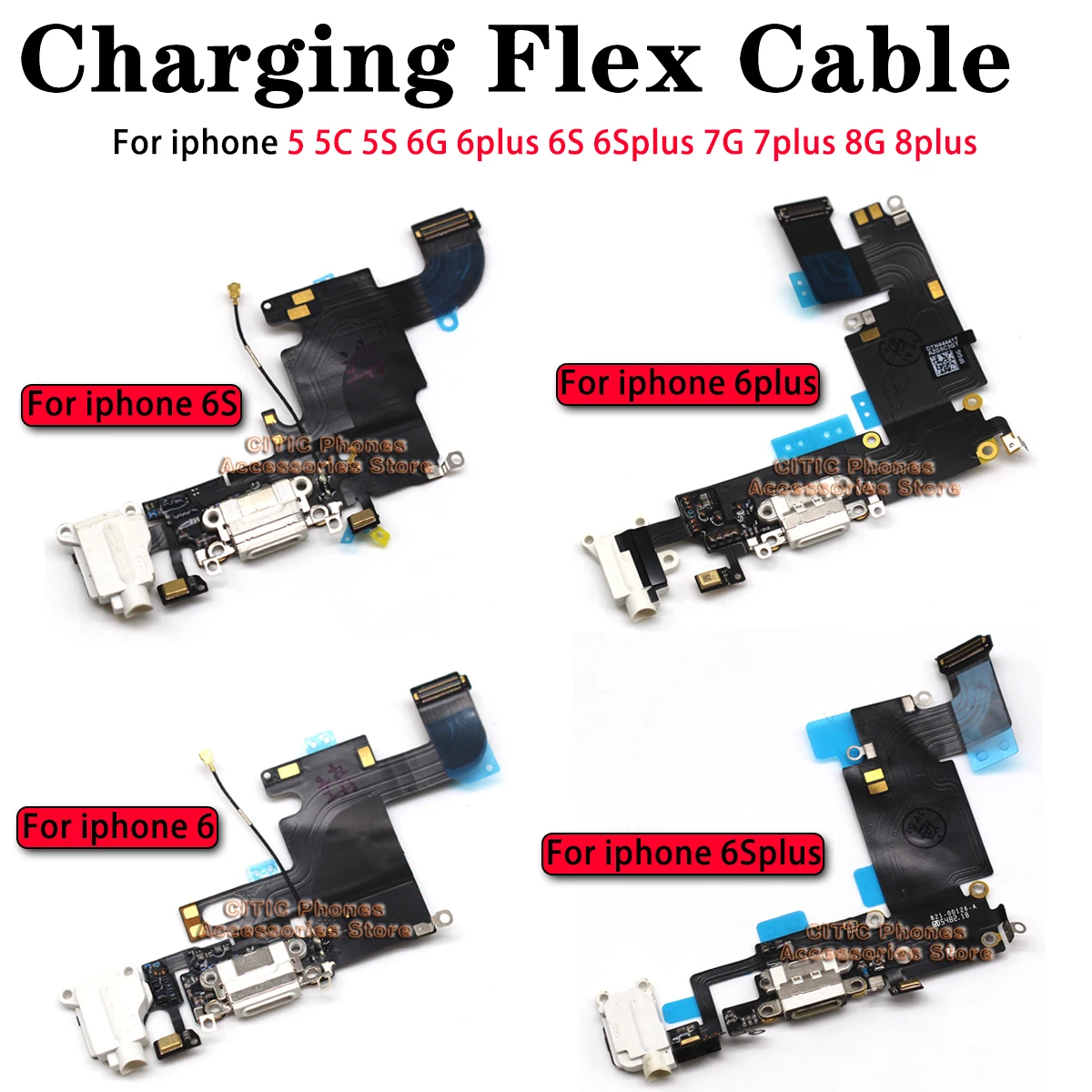 5 stücke Für iPhone 6 6S 7 8 P – Wired Earphone Lightning Bewertung und Preis