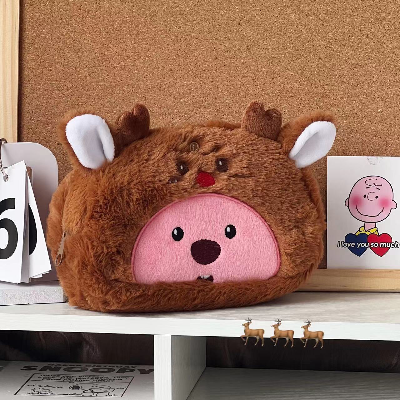 Cartoon-Plüsch-Federmäppchen f – Case With Pencil Holder Bewertung und Preis